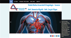 Desktop Screenshot of angiomedicacosenza.com